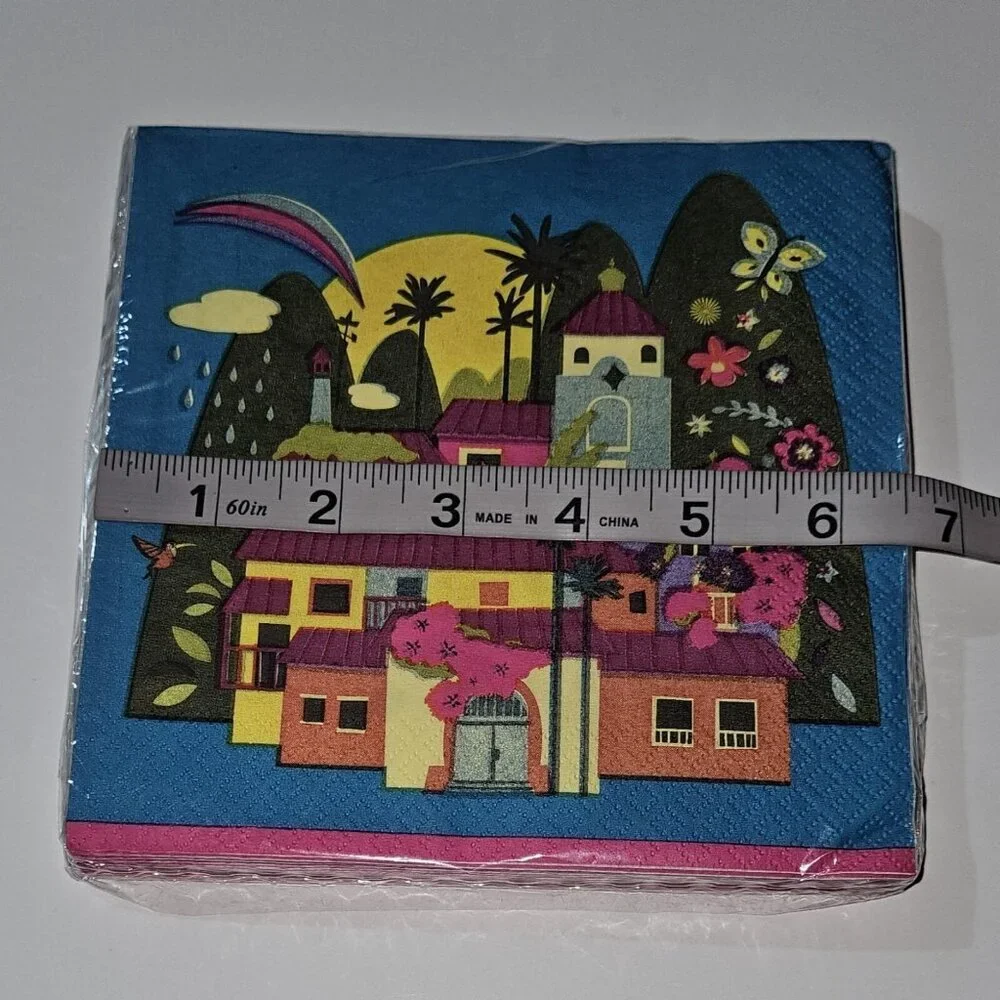 NEW Encanto Birthday Party Supplies Lot Disney Table Cover 2 Napkins 3 Plates